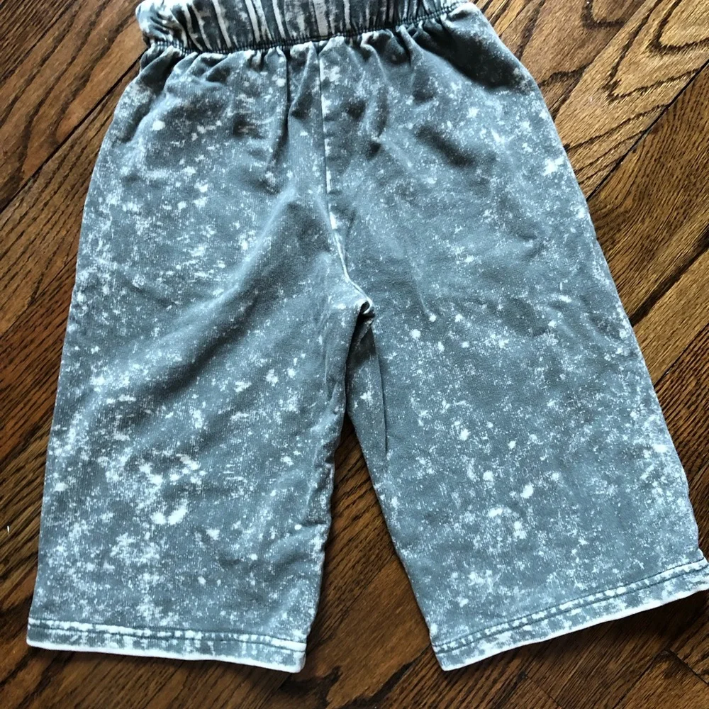 Kids Speckled Gray Pull-On Joggers